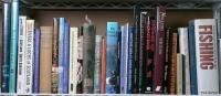 Lot of 31 volumes on angling and travel