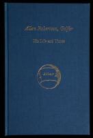 Allan Robertson, Golfer: His Life and Times. Publisher's Presentation Copy