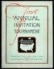 First Annual Invitation Tournament, Augusta National Golf Club. March 22-23-24-25, 1934