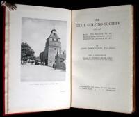The Crail Golfing Society, 1786-1936, Being the History of an Eighteenth-Century Golf Club in the East Neuk of Fife