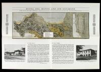 Guide Map of Monterey Peninsula [showing the Del Monte Golf Course and Pebble Beach Golf Links]