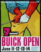 Set of 19 Buick Open official programs