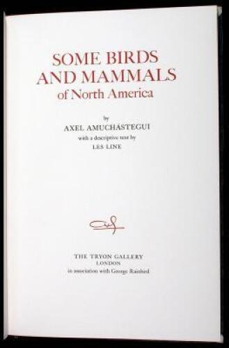 Some Birds and Mammals of North America