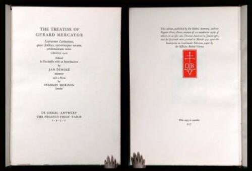 The Treatise of Gerard Mercator: Literarum Latinarun, quas Italicas, cursoriasque vocant, scribendarum ratio. (Antwerp, 1540)