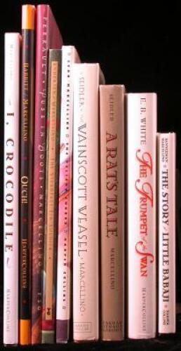 Group lot of nine volumes