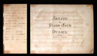 Zweites-Heft Klavier-Stucke (manuscript cover title)