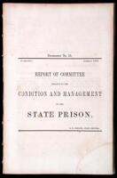 Report of Committee Relative to the Condition and Management of the State Prison. Document Nos. 25-26
