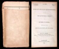 Notes of a Military Reconnoissance, from Fort Leavenworth, in Missouri, to San Diego, in California, Including Part of the Arkansas, Del Norte, and Gila Rivers