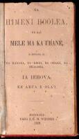 Na Himeni Hoolea, he mau Mele ma ka Uhane, e Hoolea ai na Kanaka, na Keiki, na Ohana, na Ekalesia, ia lehova, ke Akua e Ola'i