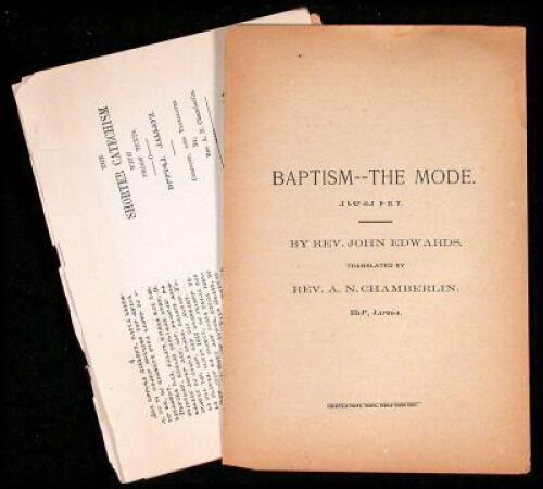 Two booklets in Cherokee on religious subjects