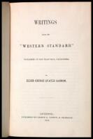 Writings from the "Western Standard." Published in San Francisco, California