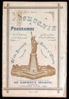 Souvenir Programme of the Unveiling and Presentation to the Government of the United States of the Bartholdi Statue of Liberty at Liberty Island, New York Bay, on Thursday, October 28, 1886