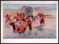 Artist's Proofs, [Three of] Six Remington Paintings in Color