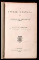 A Yankee in Canada, with Anti-Slavery and Reform Papers