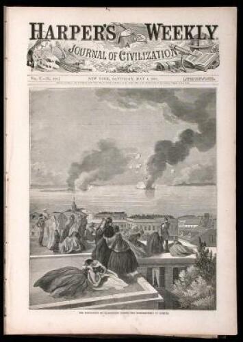 Harper's Weekly: A Journal of Civilization, Volume V, Nos. 210-261, plus an additional single issue, laid in