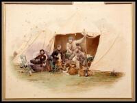 Hand-colored Civil War photograph