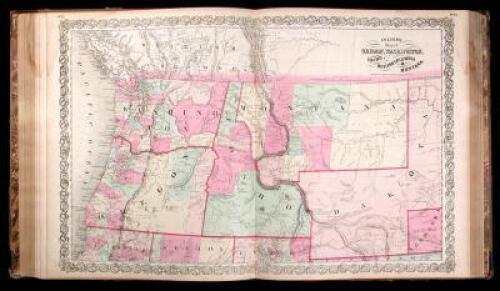 Colton's General Atlas, Containing One Hundred and Eighty Steel Plate Maps and Plans, on One Hundred and Nineteen Imperial Folio Sheets...Letter-Press Descriptions, Geographical, Statistical, and Historical, by Richard Swainson Fisher