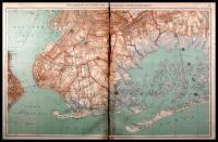 Atlas of the Metropolitan District and Adjacent Country, Comprising the Counties of New York, Kings, Richmond, Westchester and part of Queens in the State of New York, the County of Hudson and parts of the Counties of Bergen, Passair, Essex and Union in t