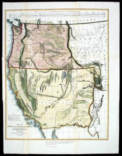 Map of Oregon and Upper California from the Surveys of John Charles Frémont and other Authorities, Drawn by Charles Preuss Under the Order of the Senate of the United States, Washington City, 1848