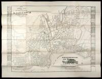 Topographical and Street Map City of Santa Cruz California