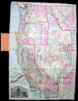 Watson's New County and Railroad Map of the Pacific States