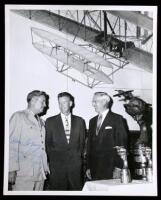 Collection of approximately 124 photographs, letters, notes and other items mostly signed by American aviators
