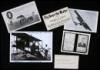 Lot of approximately 16 photographs, letters, notes and other items mostly signed by early aviators