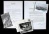 Lot of 8 letters, photographs and other items mostly signed by early air mail pilots