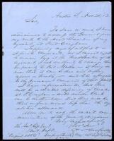 Autograph Letter, signed by Cooke