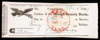 Check signed J. Feminor Cooper