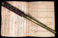 Manuscript Abstract Log Book for the Ship Francis Depau, from New York to San Francisco in 1850