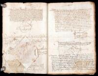 Collection of 14 letters/documents concerning the appointment and subsequent tenure of Hernando (Fernando) de Polanco as corregidor (mayor-judge) of the city of Santiago de Atitl&aacute;n and its territory, especially the town of Guazacap&aacute;n, in Guatemala