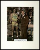 Color photograph of basketball star Don Barksdale
