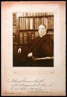 Archive of 11 photographs, three are inscribed by the Hon. Walter B. Beals, the presiding judge during the American military tribunal for war crimes committed during World War II