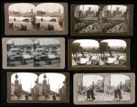 Lot of 42 stereo views of the San Francisco earthquake and fire of 1906