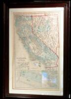 Map of Calif. & Nevada