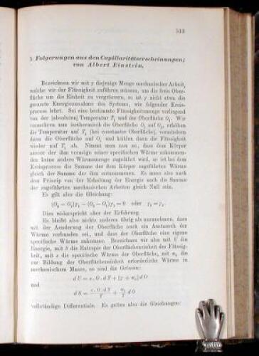 Folgerungen aus den Capillaritatserscheinungen
