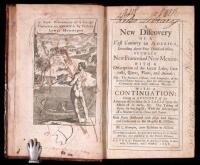A New Discovery of a Vast Country in America, Extending above Four Thousand Miles, Between New France and New Mexico; with a Description of the Great Lakes, Cataracts, Rivers, Plants, and Animals. Also, the Manners, Customs and Languages of the Several Na