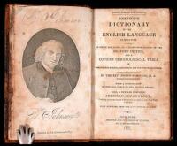 Johnson's Dictionary of the English Language in Miniature. To Which are Added, an Alphabetical Account of the Heathen Deities, and a Copious Chronological Table of Remarkable Events, Discoveries and Inventions in Europe...Also, a New and Complete American