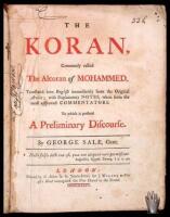 The Koran, Commonly called The Alcoran of Mohammed