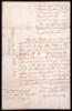 Letter signed by Horatio Lord Nelson