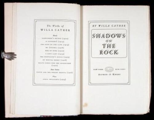 Shadows on the Rock