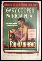 The Fountainhead - original color lithograph movie poster