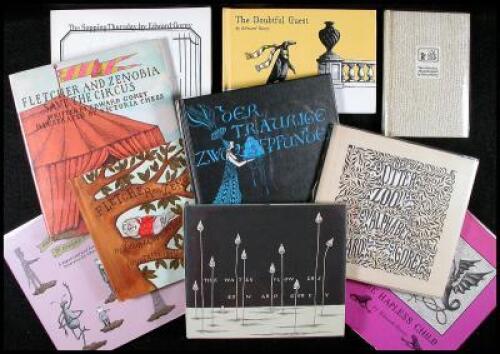 Lot of twenty-one titles written and illustrated by Edward Gorey
