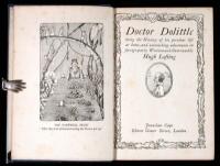 Lot of six first or first British editions of Doctor Dolittle volumes