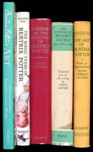 Lot of five volumes relating to Beatrix Potter