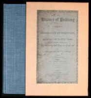 The History of Printing in America. With a Biography & an Account of Newspapers