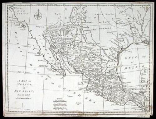 A Map of Mexico, or New Spain, from the latest Authorities