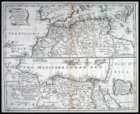 A New & Accurate Map of the Western Parts of Barbary [on sheet with] A New & Accurate Map of the Eastern Parts of Barbary