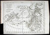 Carte Générale des Découvertes de l'Amiral de Fonte representant la grande probabilité d'un Passage au Nord Ouest par Thomas Jefferys Géographe du Roi à Londres 1768. Cette Carte été traduite par M. de Vaugondy et gravée à Paris en 1772